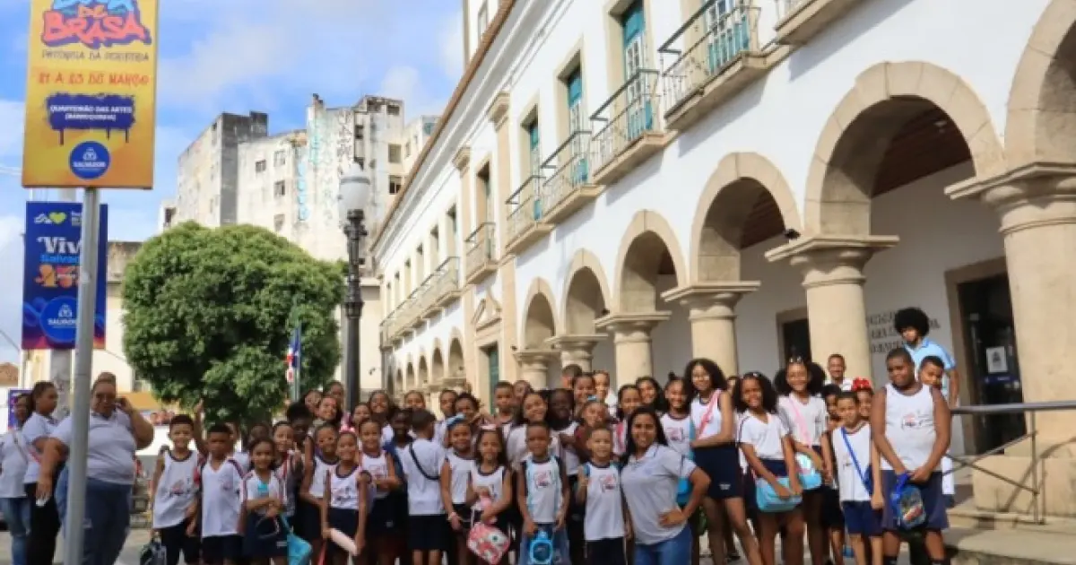 Uma Viagem no Tempo: Memorial da Câmara leva estudantes ao passado de Salvador