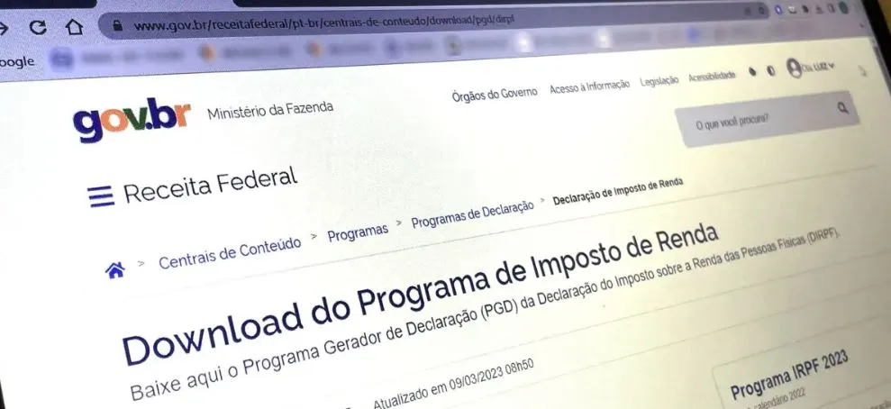 Prazo para declarar o Imposto de Renda começa nesta sexta-feira (15)