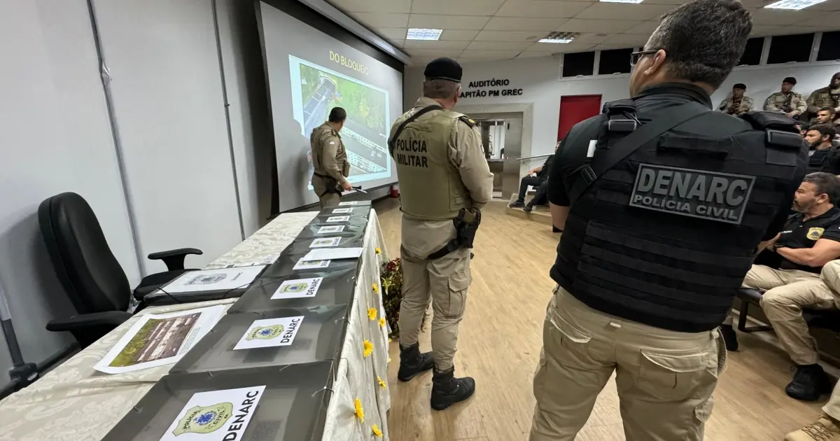 Drogas apreendidas e traficantes presos: Megaoperação conjunta mira tráfico em Salvador