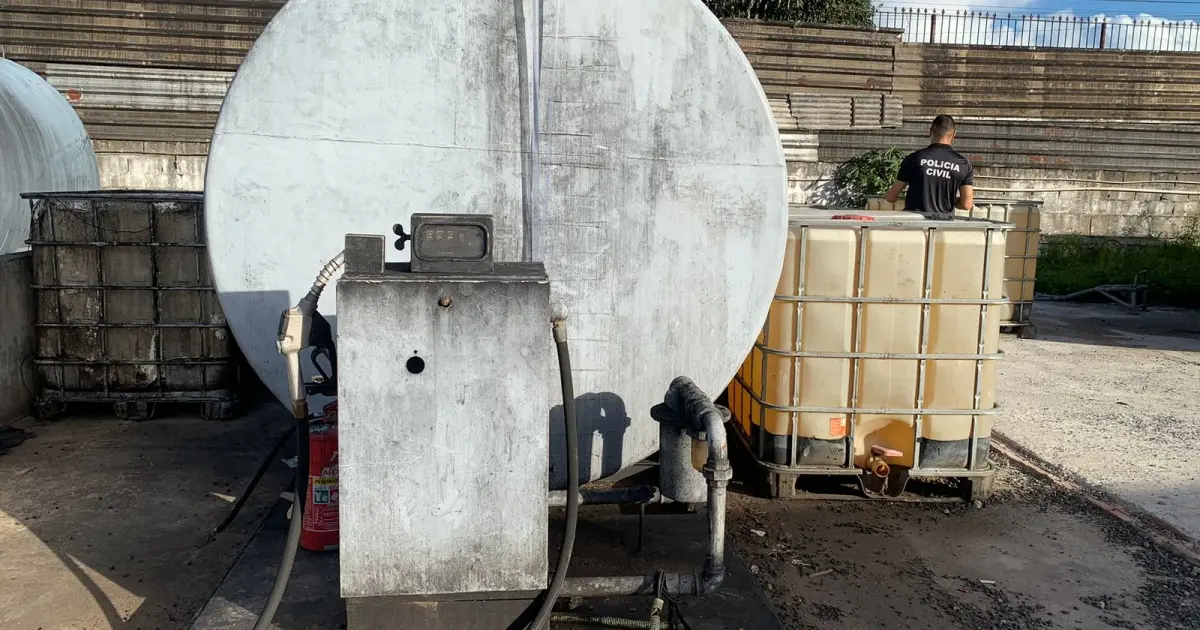 Combustível adulterado: Polícia desmantela laboratório e apreende R$ 3,3 milhões na RMS