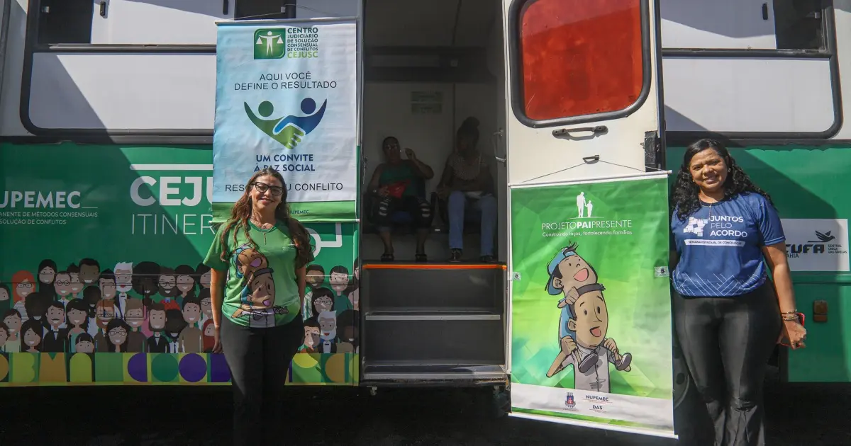 Semana da Conciliação em Salvador: TJ-BA oferece atendimento jurídico gratuito no Dique do Tororó