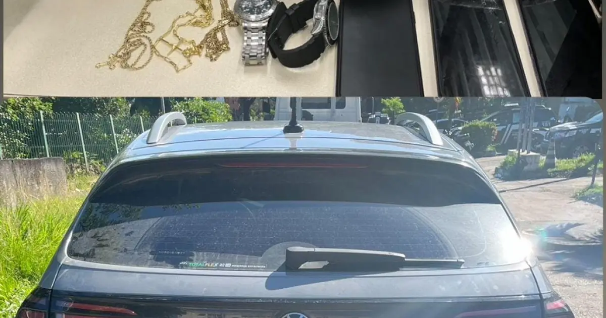 Dupla Presa com Drogas e Carro Roubado Perto do Aeroporto de Salvador