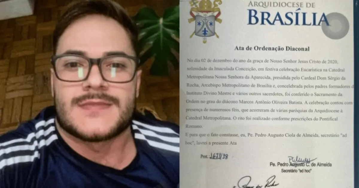 Homem acusado de se passar por diácono é preso no Rio Grande do Sul