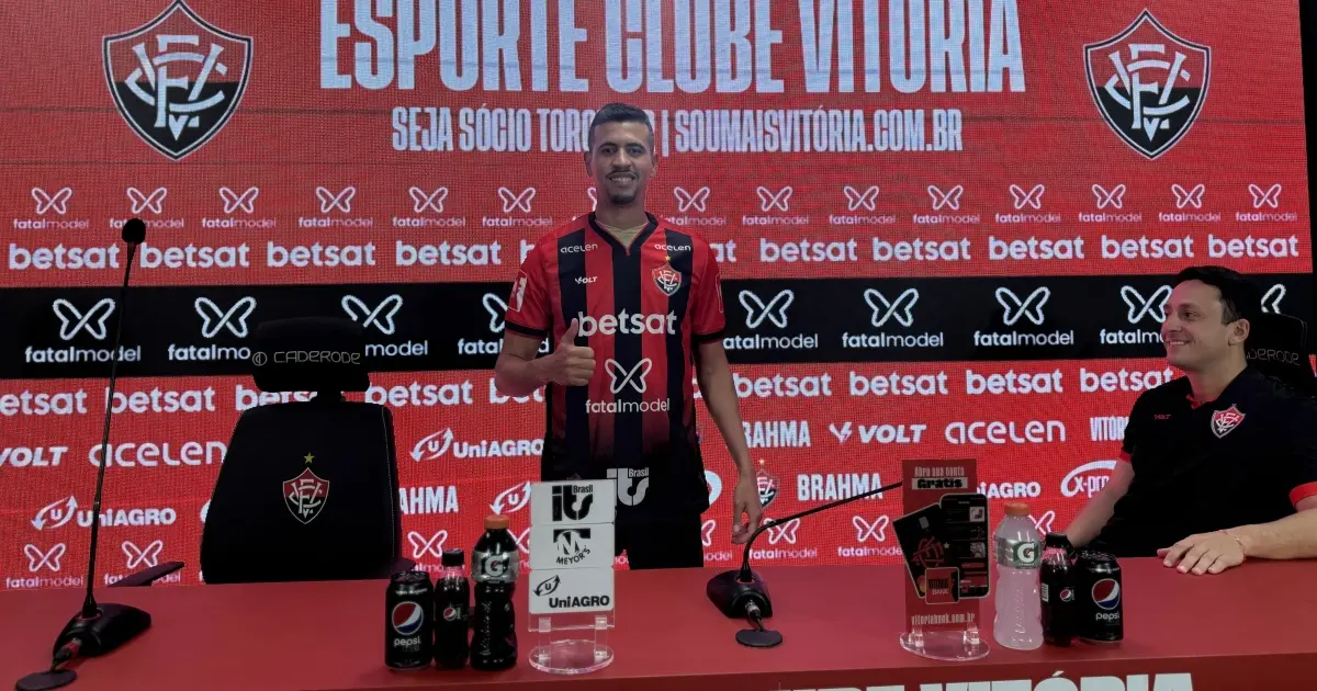 Ryller desembarca no Vitória pronto para elevar o nível do time