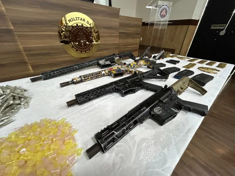 Forças Policiais chegam à marca de 64 fuzis apreendidos em 2024