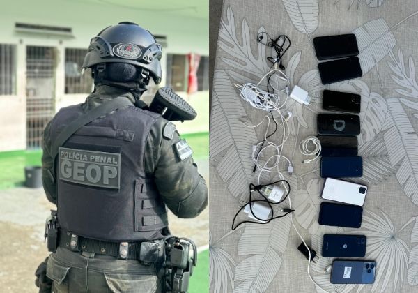 Pente-fino volta a apreender celulares na maior unidade prisional da Bahia