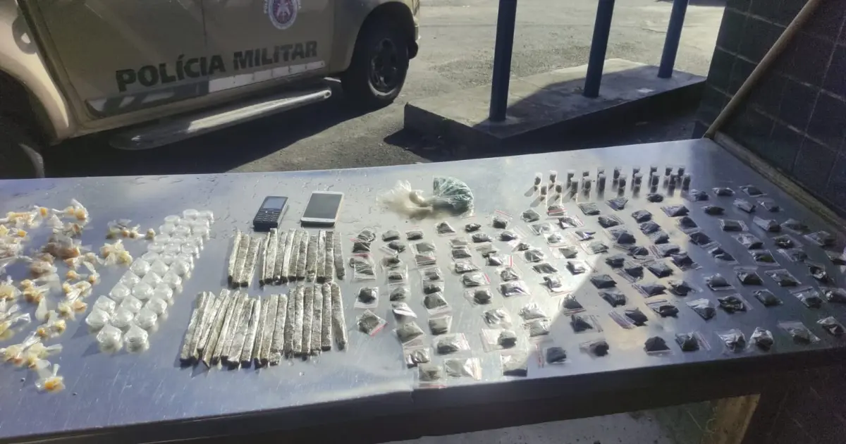 Narandiba: ação da PM resulta na apreensão de drogas e detenção de dois suspeitos