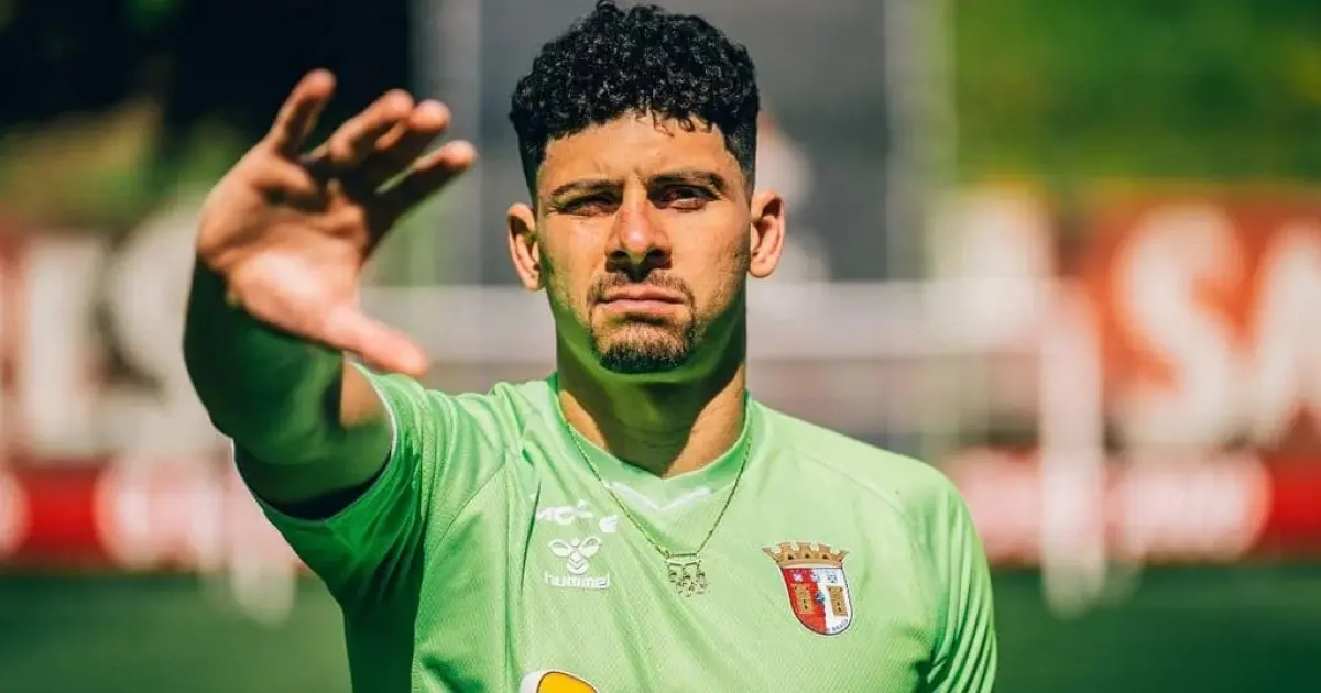 Bahia mira Matheus Magalhães, goleiro titular do Braga, para 2025