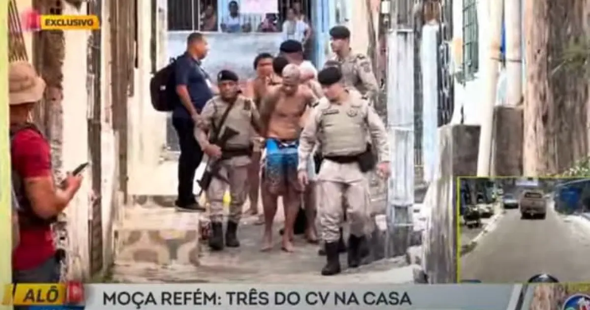 Troca de tiros no bairro Santa Cruz termina com prisão de membros de facção em Salvador