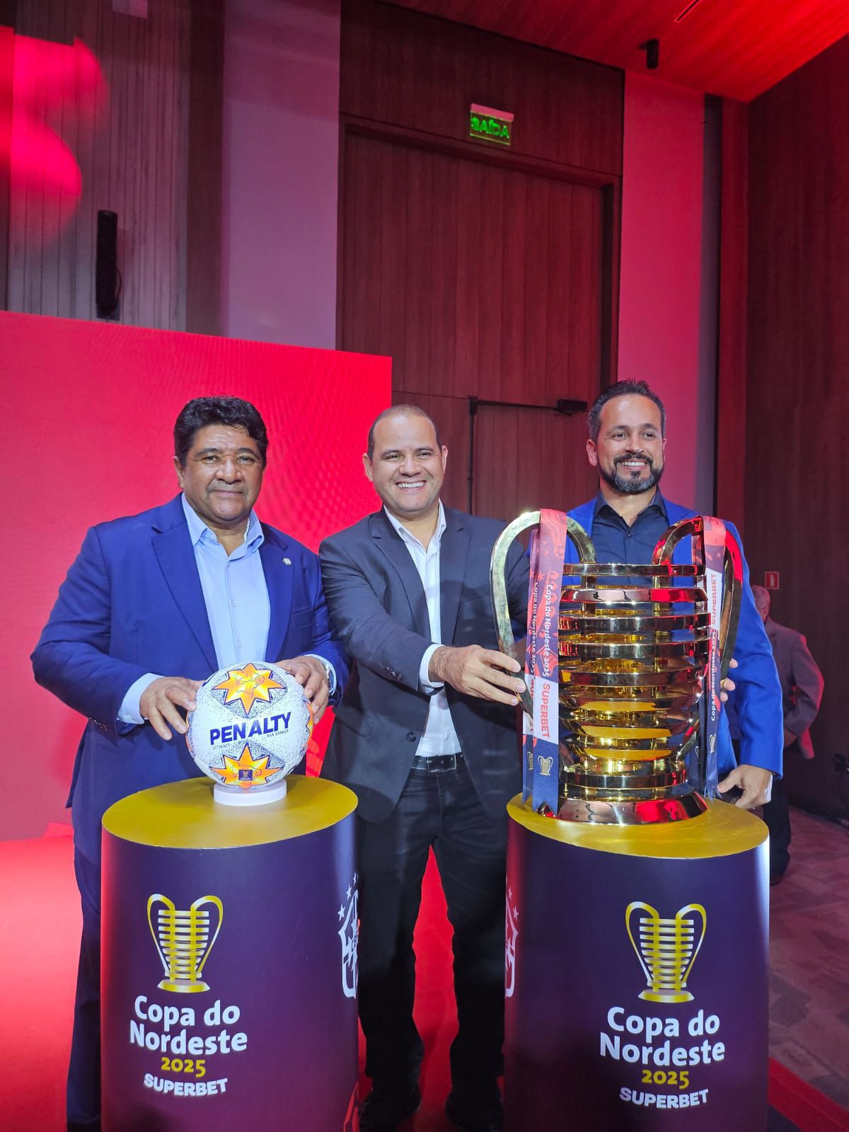 Randerson Leal representa Juazeirense em sorteio da Copa do Nordeste 2025