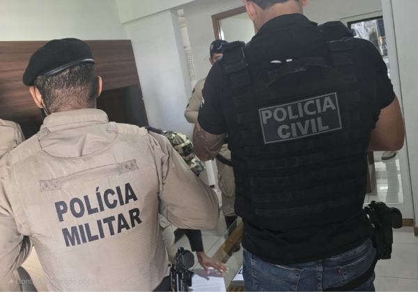 Operação da Polícia Civil prende três suspeitos integrantes de associação criminosa