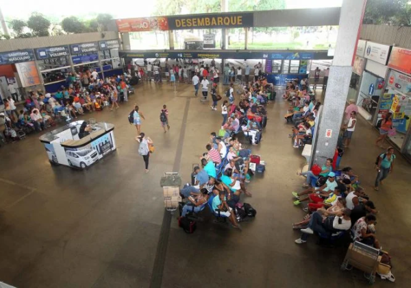 Rodoviária de Salvador registra crescimento de 7,03% no fluxo de passageiros