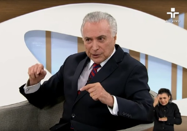 Temer defende ‘programa único’ dos partidos de centro nas eleições de 2026