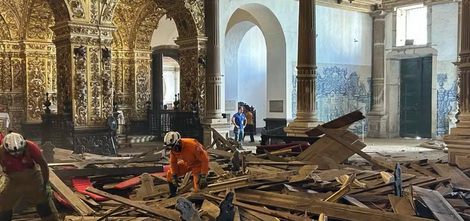 Polícia Federal assume investigação sobre desabamento da Igreja de São Francisco de Assis