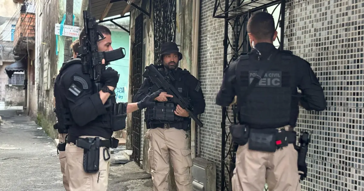 Polícia deflagra Operação Tela Fria contra grupo criminoso em Salvador