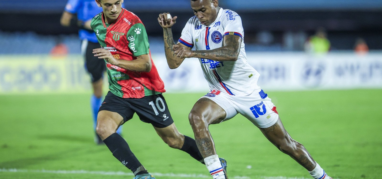 Título:Bahia decide vaga na fase de grupos da Libertadores contra o Boston River na Fonte Nova