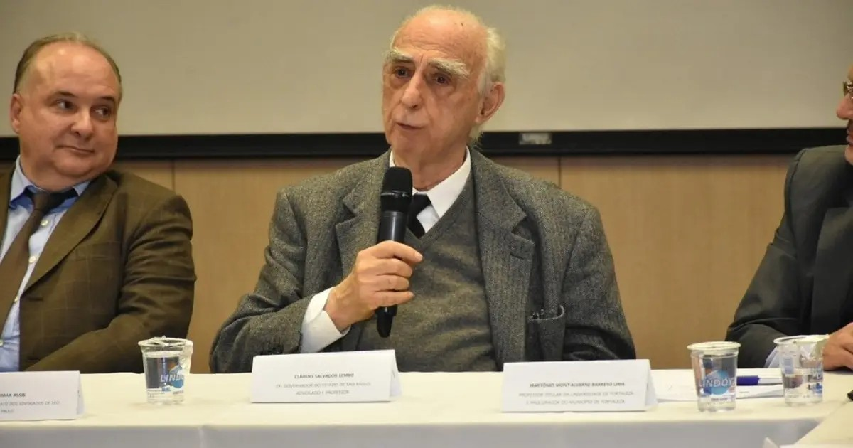 Morre Cláudio Lembo, ex-governador de São Paulo, aos 90 anos