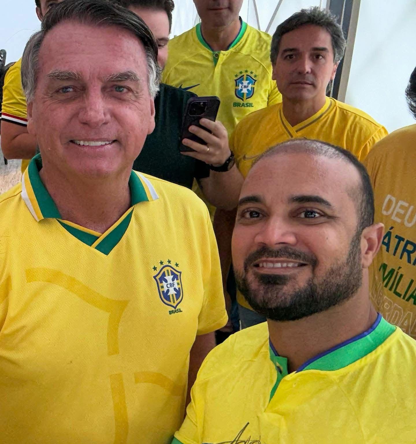 Capitão Alden marca presença no ato pró-anistia em São Paulo