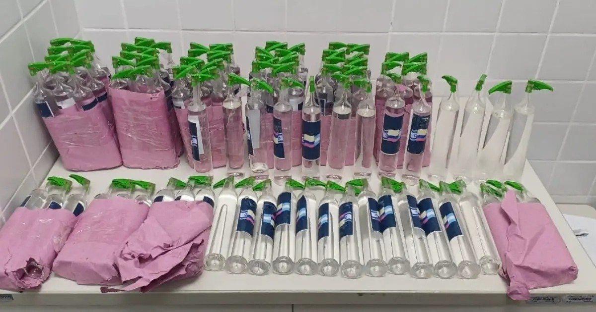 Mais de 100 frascos de lança-perfume são apreendidos em Feira de Santana
