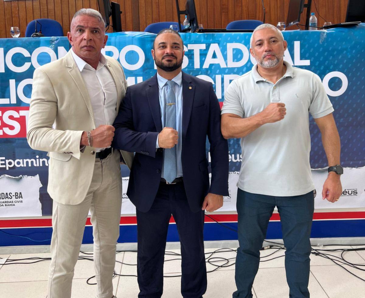 Capitão Alden marca presença no Encontro Estadual das Guardas Municipais na Bahia