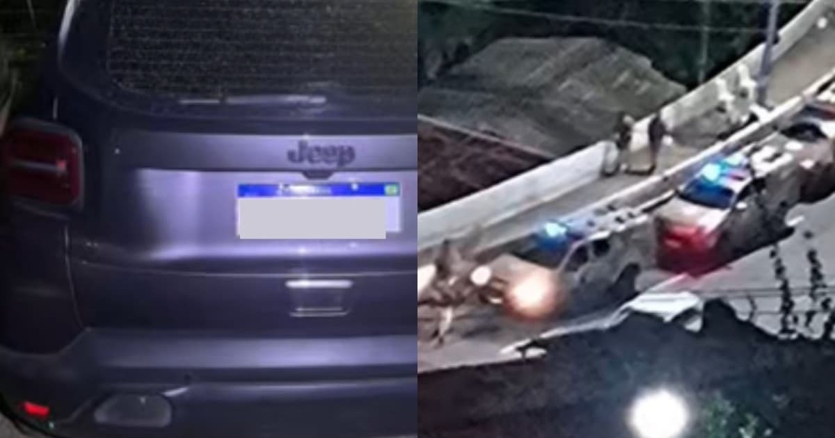 Suspeitos fogem após tiroteio com PMs e abandonam carro roubado na Graça