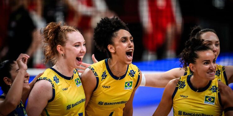 Brasil feminino conquista sétima vitória consecutiva na competição continental