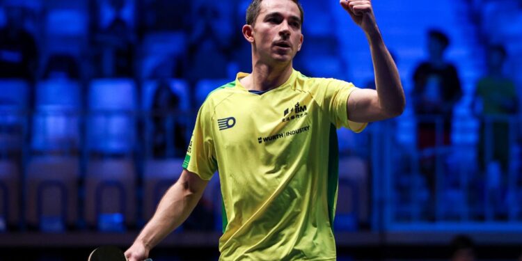 Tênis de mesa: Calderano mira double titre em campeonato esloveno