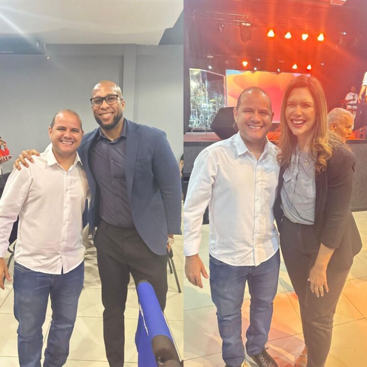 Randerson Leal participa de culto na Igreja Ramo da Videira e visita comunidade de Novo Marotinho