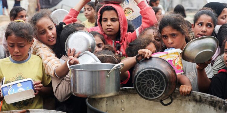 Mais de 200 organizações não governamentais de todo o mundo condenam a redução, iniciada por Israel, de 400 para 4 pontos de distribuição de alimentos em Gaza.