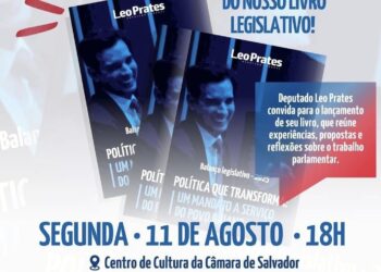 Leo Prates lança livro que valoriza a política com propósito e aproxima a população do mandato