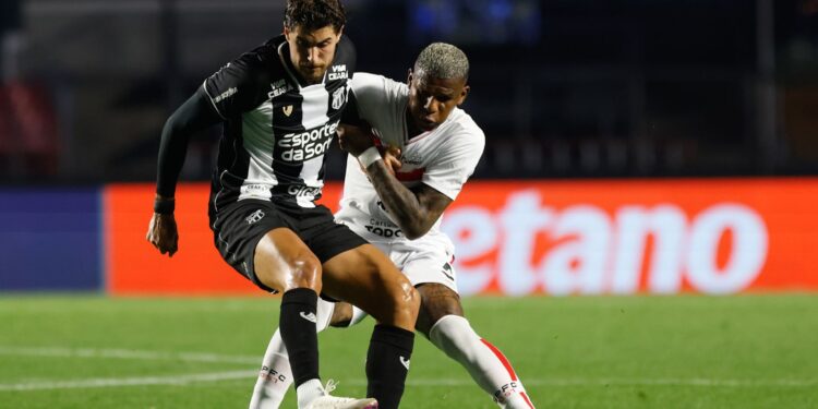 Ceará vence o São Paulo e encerra a 25ª rodada do Brasileirão
