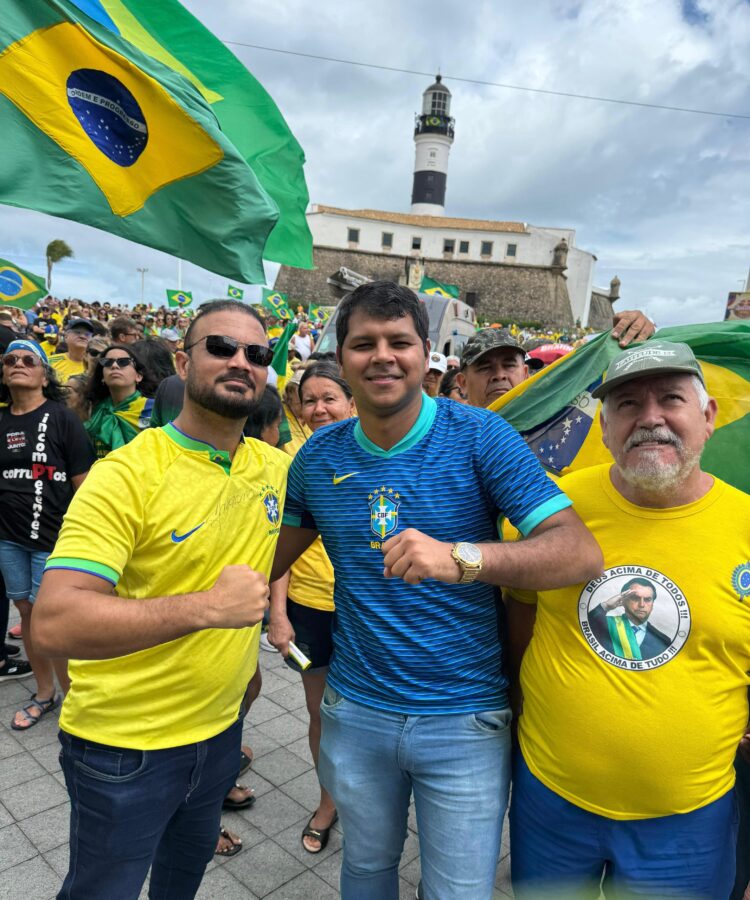 Diego Castro e Capitão Alden lideram ato em defesa da liberdade e do legado de Bolsonaro no 7 de Setembro
