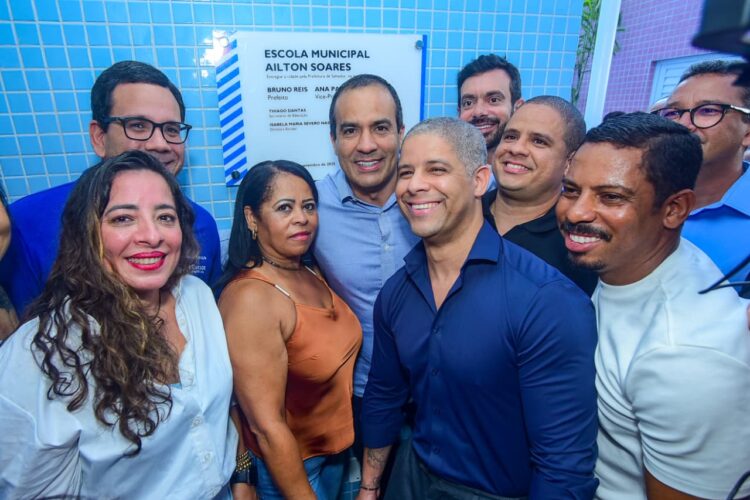 Cosme de Farias ganha nova escola reconstruída pela Prefeitura com 400 vagas para Educação Infantil e Fundamental I