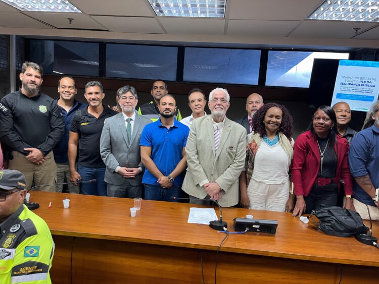 Capitão Alden participa de Seminário Estadual sobre a PEC da Segurança Pública