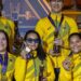 Brasil conquista ouro no Mundial de Halterofilismo em equipes femininas