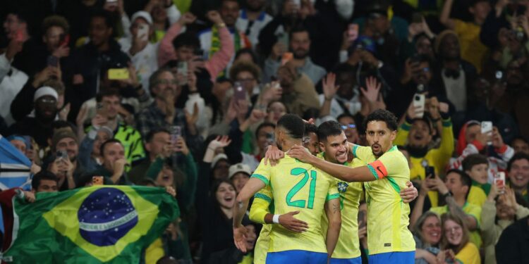 Brasil vence Senegal com atuação convincente em Londres