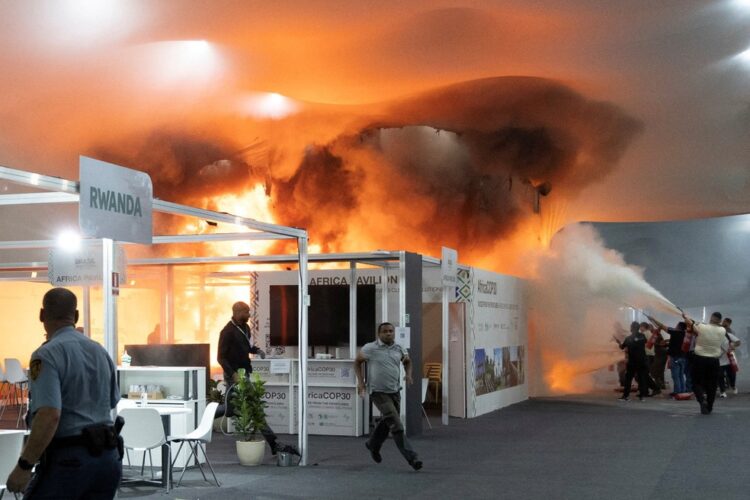 COP30: Incêndio na Zona Azul deixa 21 atendidos e área é reaberta após avaliação