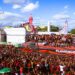 Flamengo parte para a final da Libertadores em clima de festa.