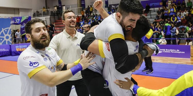 Instituto Athlon conquista inédito título no Brasileiro de Goalball Masculino