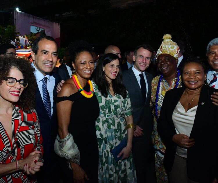 Prefeito Bruno Reis recepciona presidente da França, Emmanuel Macron, e participa de abertura do Festival Nosso Futuro França-Brasil