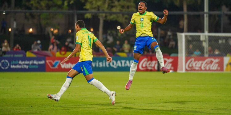 Brasil atropela Indonésia e garante vaga no Mundial Sub-17