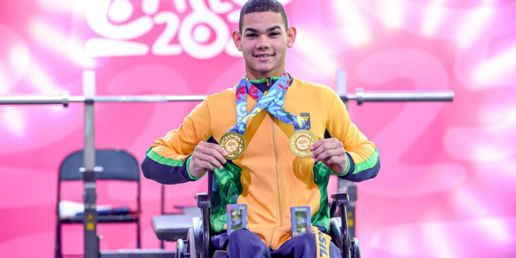 Brasil brilha e conquista recorde de 12 medalhas no Parapan de Jovens