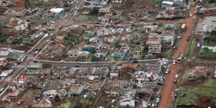 Enem suspenso em Rio Bonito do Iguaçu após tornado