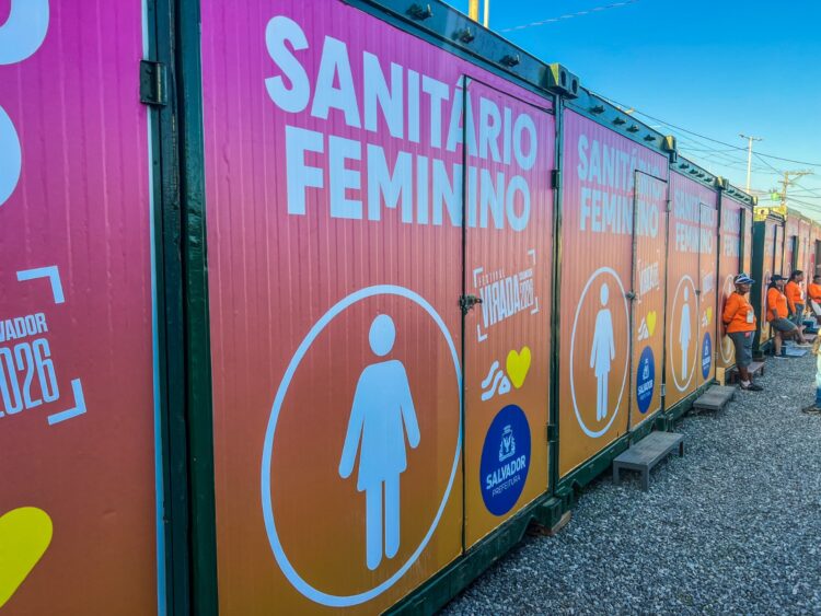 Virada Salvador amplia infraestrutura sanitária e reforça conforto do público na arena