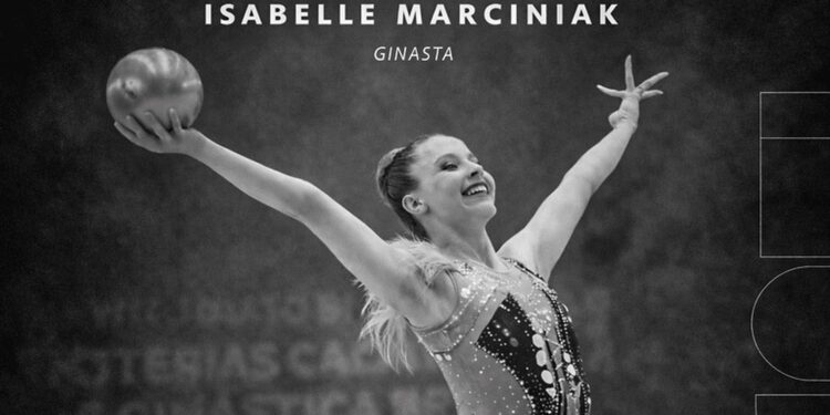 Ginasta Isabelle Marciniak, de 18 anos, falece