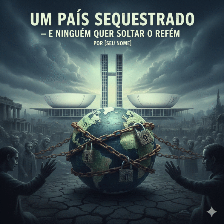 Um país sequestrado — e ninguém quer soltar o refém