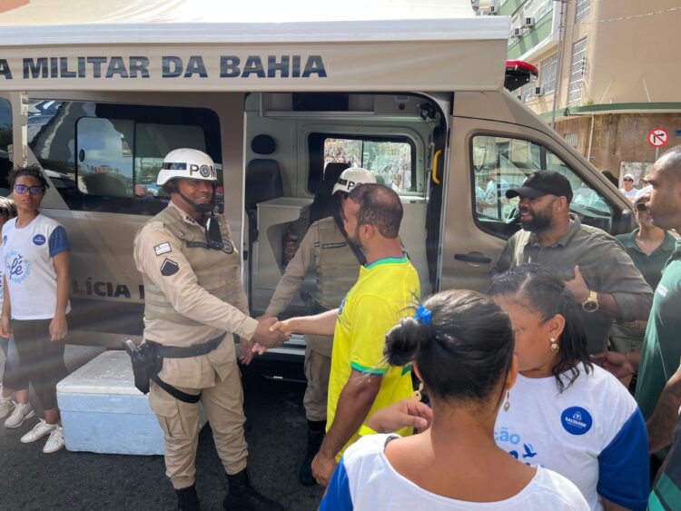 Lavagem do Bonfim: Capitão Alden acompanha condições de trabalho da tropa