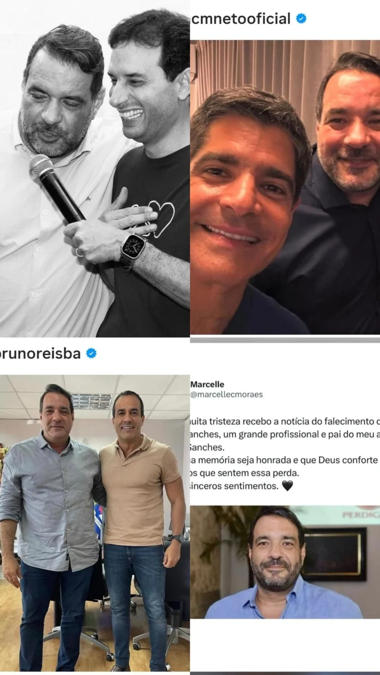 Morte de Alan Sanches gera comoção e homenagens de políticos e entidades públicas na Bahia