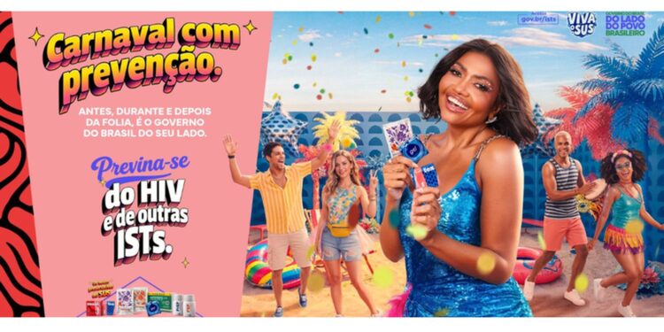 Governo intensifica campanha de prevenção de DSTs no Carnaval