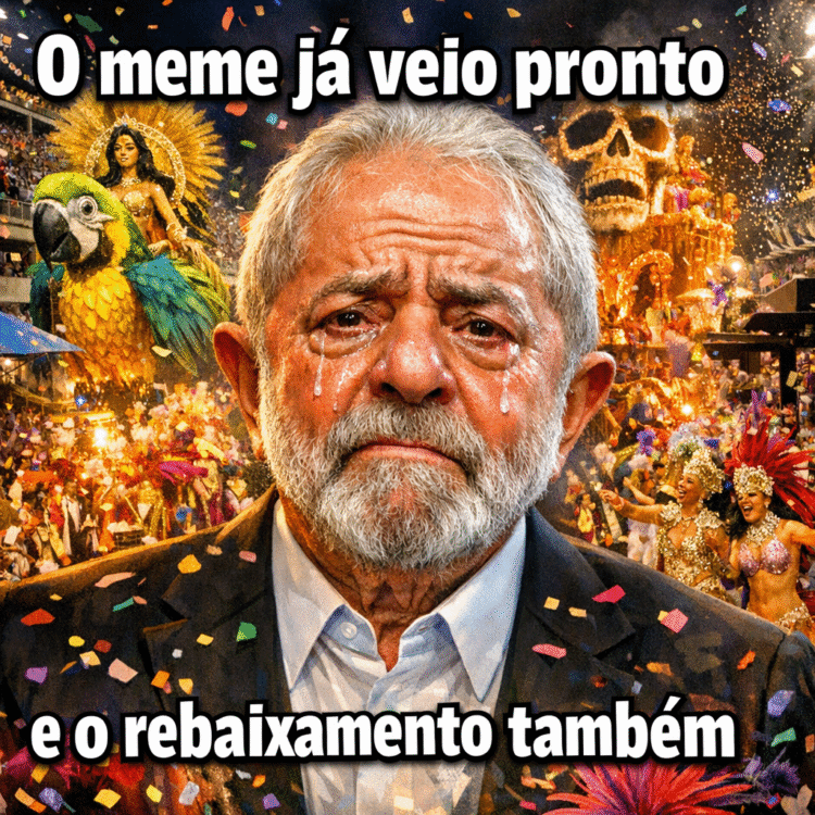 Quando a Justiça falha, sobra a vergonha: o Carnaval como palanque